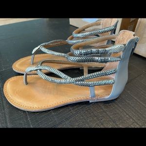 Antonio Melani snake sandals